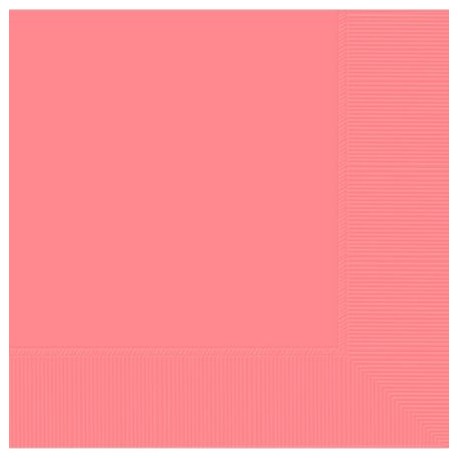 Candy Pink 2-Ply Luncheon Napkins, 50 ct.