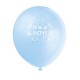 BABY SHOWER NEW BABY ITS A BOY BLUE LATEX BALLOONS