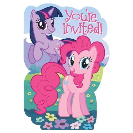 My Little Pony Invitations (8 pack)