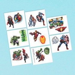 Avengers Tattoo Favors (16 Pack)