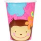 Floral Monkey Cups (8-pack)