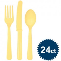 Light Yellow Cutlery Set