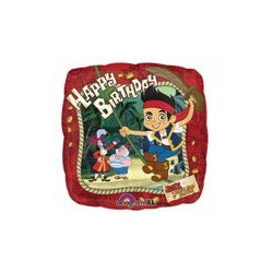 Jake & Neverland Pirates Red Foil Balloon