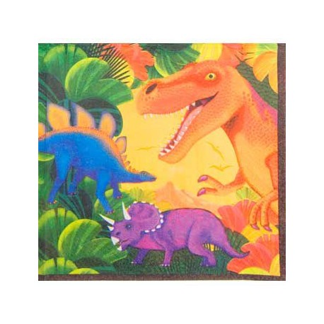 Dinosaur Party Lunch Napkins (16-pack)