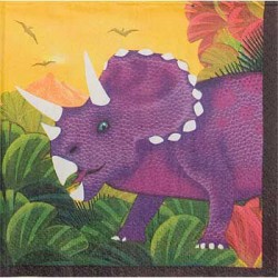 Dinosaur Party Beverage Napkins (16-pack)