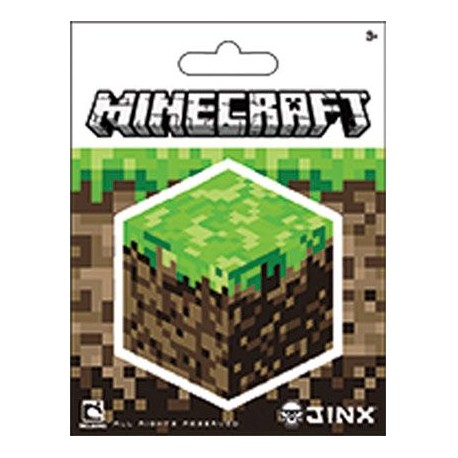 Minecraft Block 5" Sticker (Each)