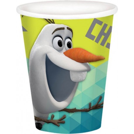 Frozen Olaf 9oz Cups (8 Pack)