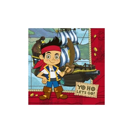 Jake & Neverland Pirates Napkins 13"