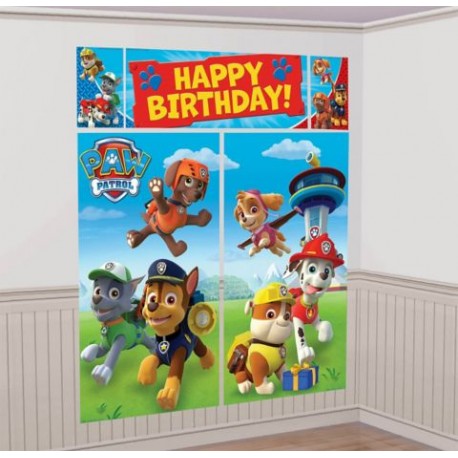 Paw Patrol Wall Decorating Kit (Each)