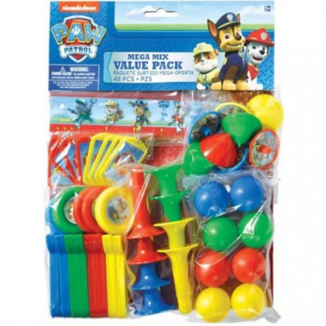 Paw Patrol Mega Mix Favor Pack (For 8 Guests)