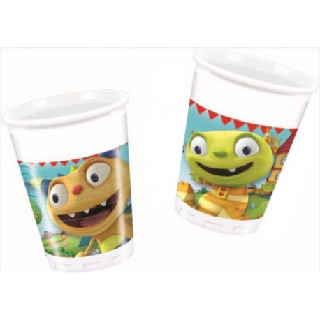 Henry Hugglemonster Plastic Cups (8 Pack)