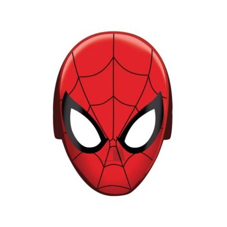 Spiderman Paper Masks (8 Pack)