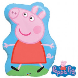 35 IN. PEPPA PIG SHAPE BALLOON