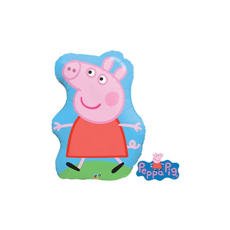 35 IN. PEPPA PIG SHAPE BALLOON