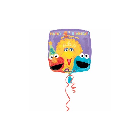 18 IN. SESAME 1ST BIRTHDAY BALLOON