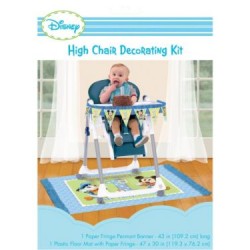 Mickey Mouse 1st Birthday High Chair Decorating Kit (Each)