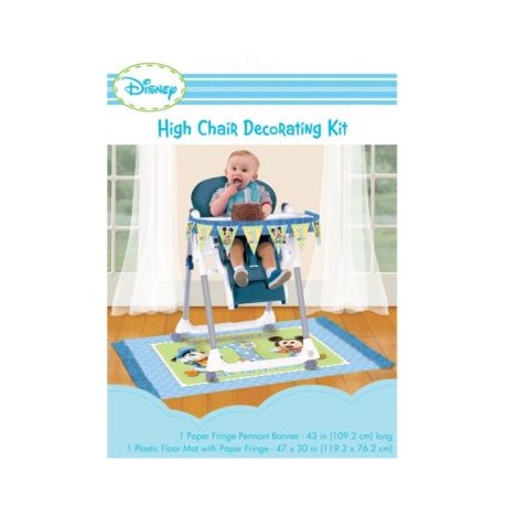 Mickey Mouse 1st Birthday High Chair Decorating Kit (Each)