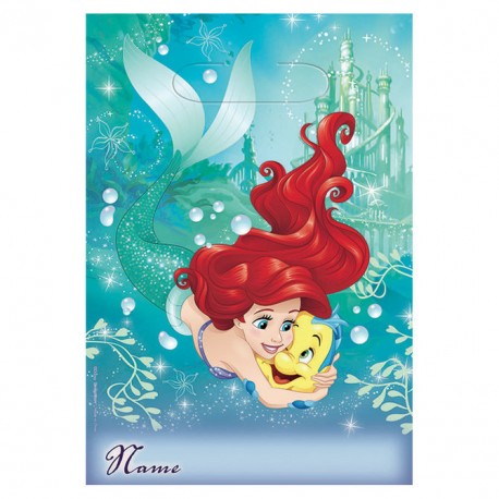 Little Mermaid Favour Bags (8 Count)