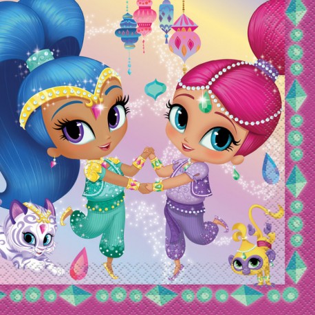 Shimmer and Shine Lunch Napkins