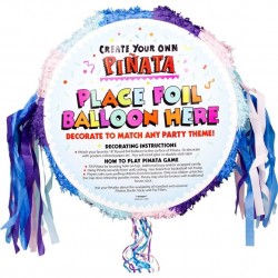 Pastel Pull-String Blank Pinata