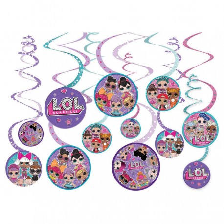 LOL SURPRISE SWIRL DECORATIONS 