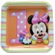 Minnie Mouse 1st birthday dessert plates