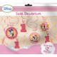 Minnie Mouse 1st birthday swirl decorations kit