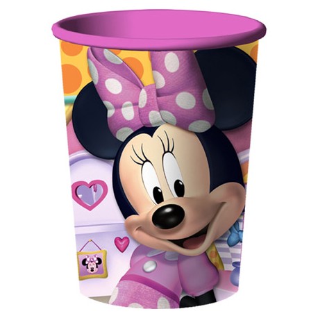 Minnie mouse plastic souvenir cup