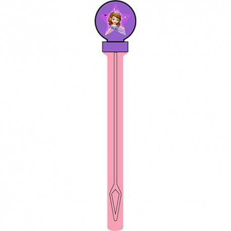 Sofia the first 4 Bubble Wands