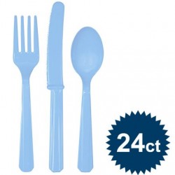 Light Blue Cutlery Set