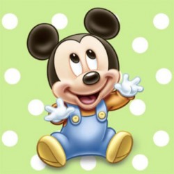 Mickey Mouse 1st Birthday Beverage Napkins (16-pack)