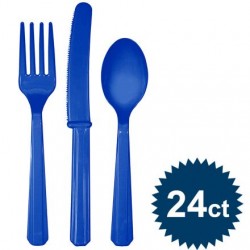 Blue Cutlery Set