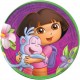 Dora the Explorer Dessert Plates