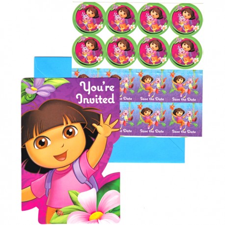 Dora the Explorer Invitations