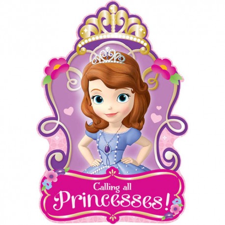 Sofia the First Invitations