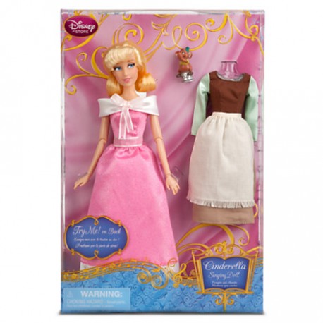 Cinderella Singing Doll and Costume Set - 11 1/2'' - Partyland - New  Zealand's Birthday Party Supplies Specialist