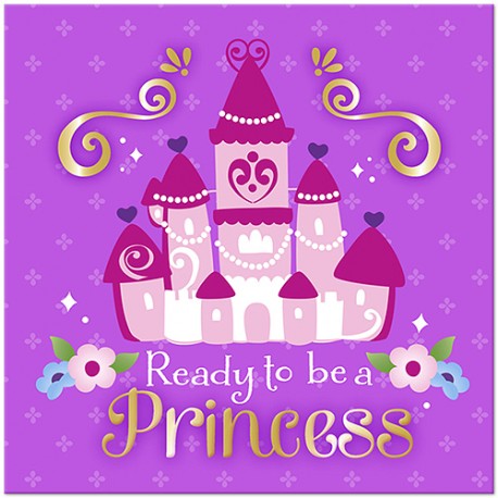 Sofia the First Luncheon 13" Napkins