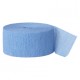 Solid Crepe Streamers (Blue)