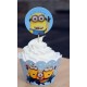 Despicable Me Cupcake Toppers