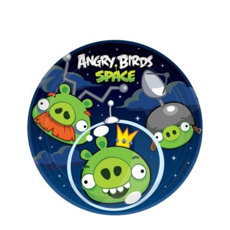 Angry Birds Space Dessert Plates