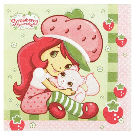 Strawberry Shortcake Lunch Napkins