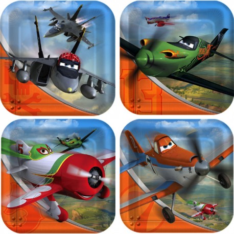 Disney Planes Dessert Plates