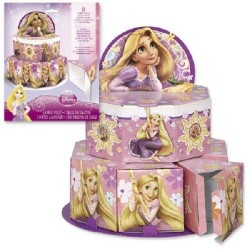 Tangled Rapunzel Favor Boxes and Table Decoration