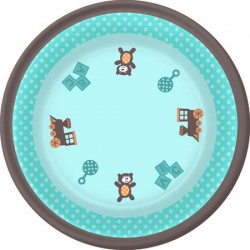 Boy Baby Shower Dessert Plates