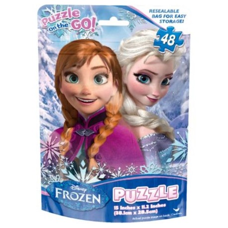 Disney Frozen Puzzle Bag (48 Pieces)