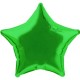 Green Star Mylar Balloon (each)