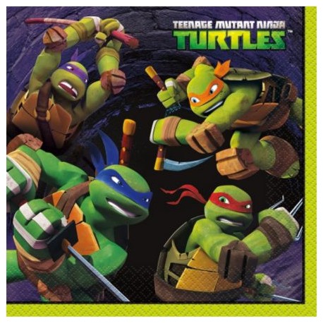 Ninja Turtles Lunch Napkins (16 Count)