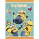 Despicable Me Party Invites