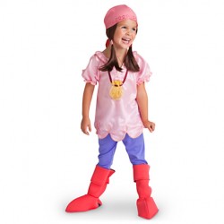 Izzy Costume for Girls - Jake and the Never Land Pirates