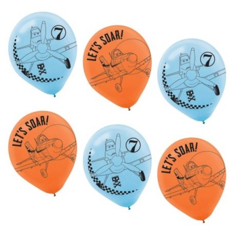 Disney Planes 12" Latex Balloons (6 Pack)